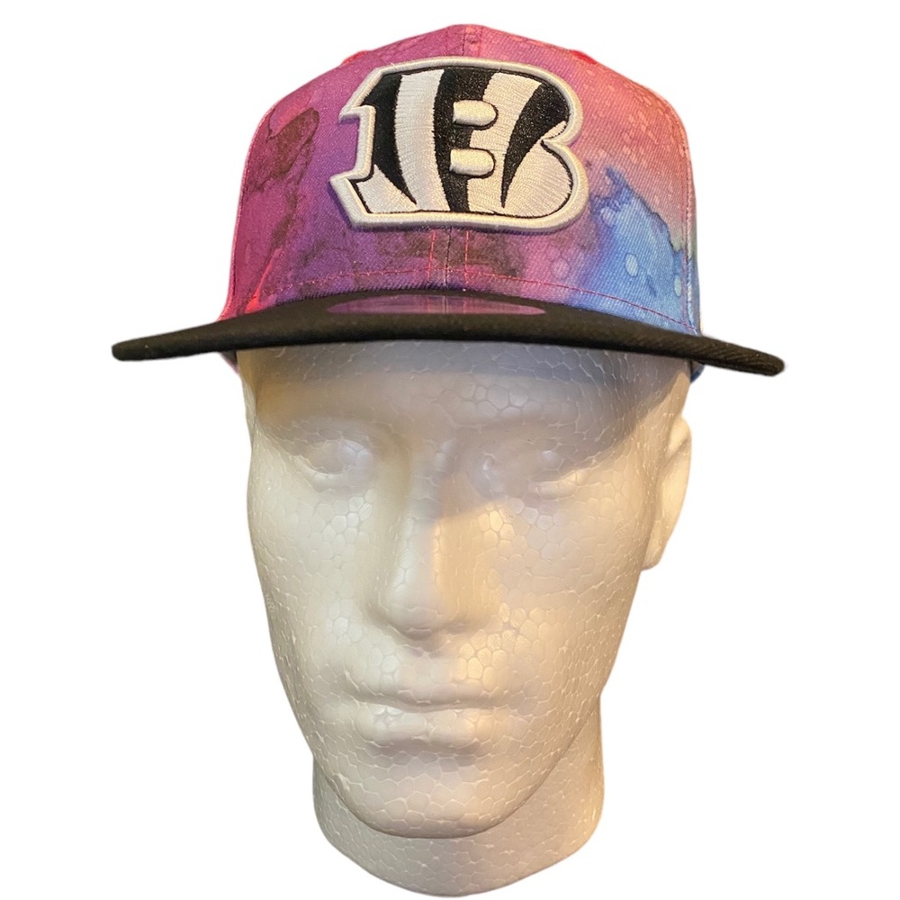 Cincinnati Bengals SnapBack Intercept Cancer hat.